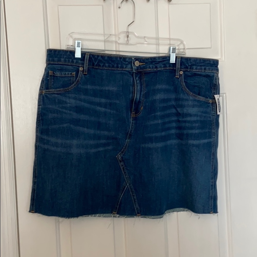 Old Navy jean skirt